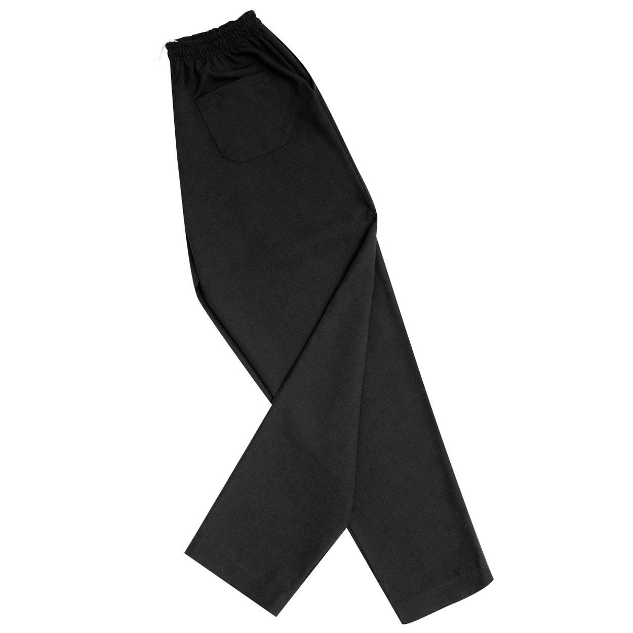 Baggy Chef Pants, Black by American Dawn|Wholesale Baggy Chef Pants
