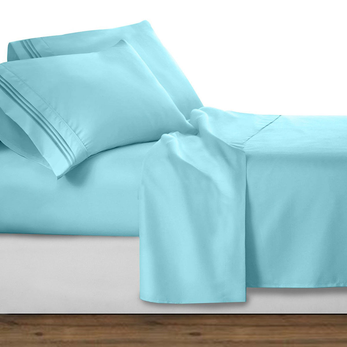 Clara Clark® Aqua Premier 1800 Collection Deluxe Microfiber Bed