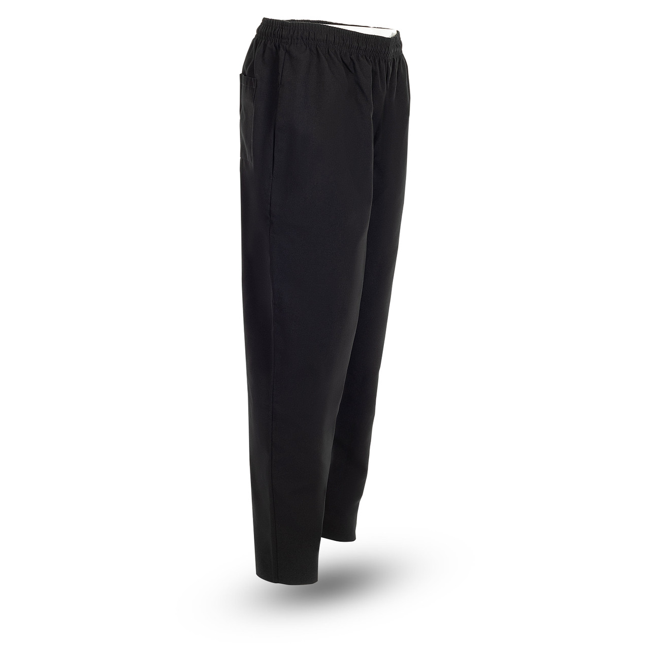 B35 Pinnacle Black Baggy Chef Pant|Wholesale Baggy Chef Pants