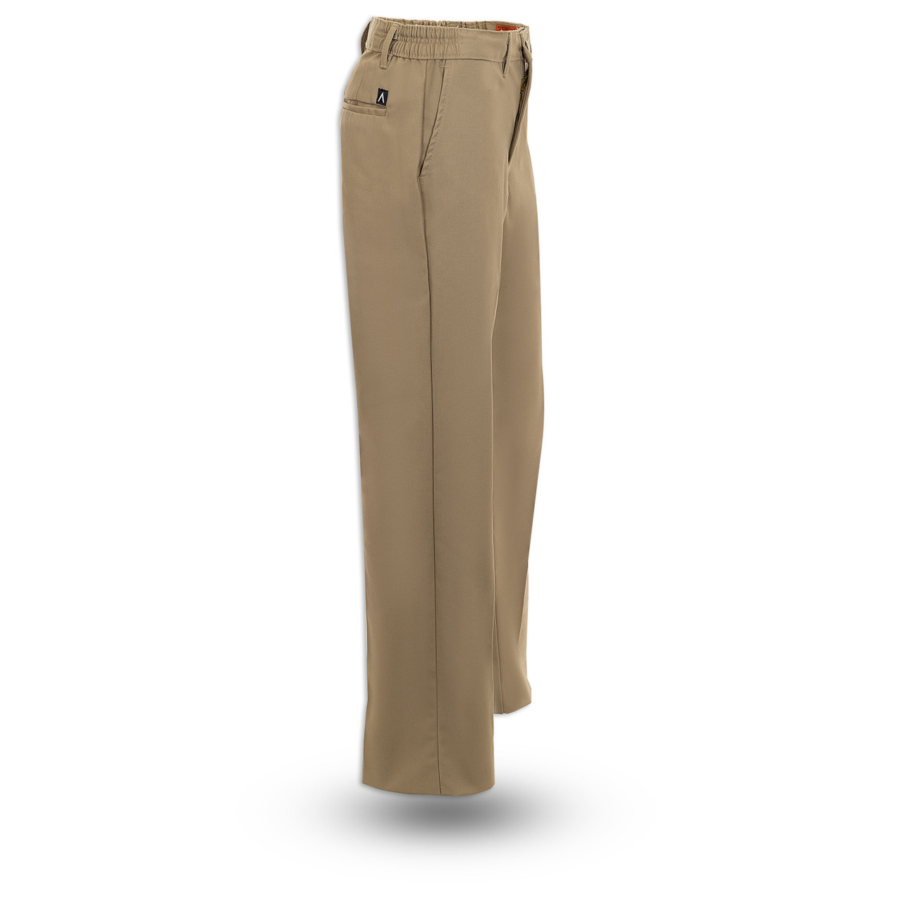 P26 Women's Flex Waist Industrial Work Pant, Khaki Industrial