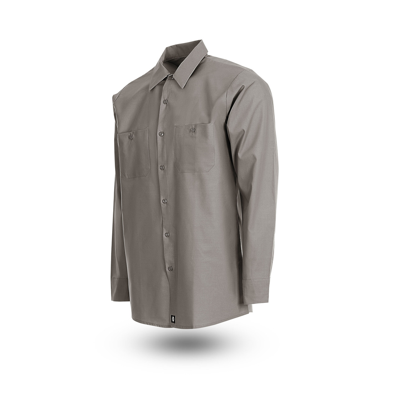 S10GG Men's Industrial Work Shirt, Graphite Gray|Men's Long Sleeve