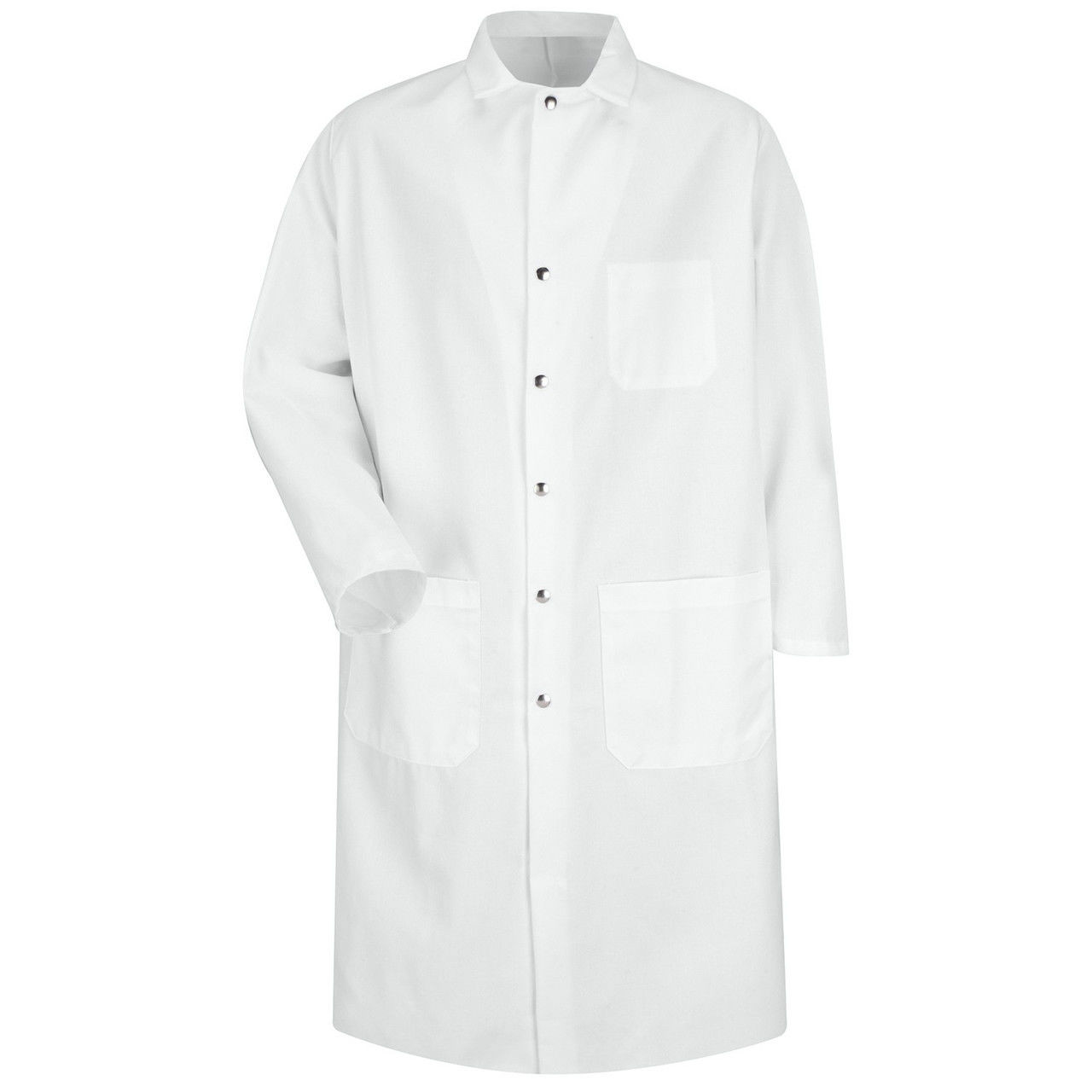 Red Kap® KT50WH Full Cut Butcher Coat|Wholesale Butcher Frocks