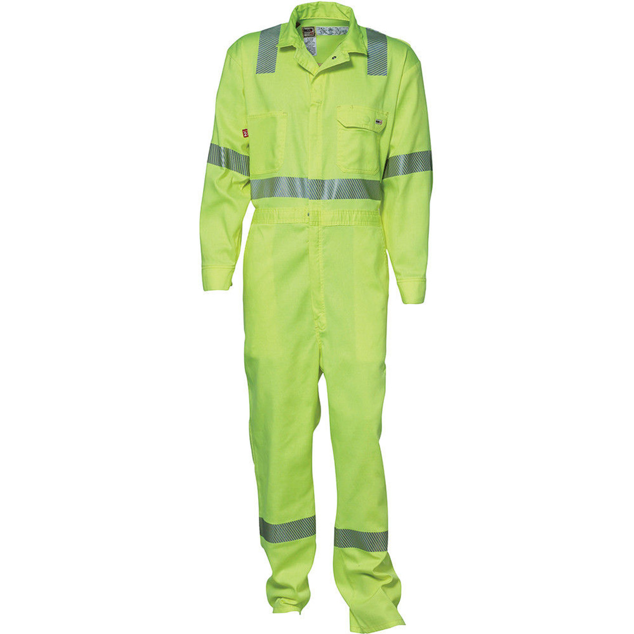 PRODUCTS: Flame-Resistant Cotton Coverall, Navy with FR Reflective Tape