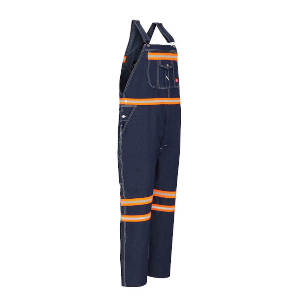 Dickies® Indigo E-Vis Bib Overalls VB51NB|Work Coveralls for Men