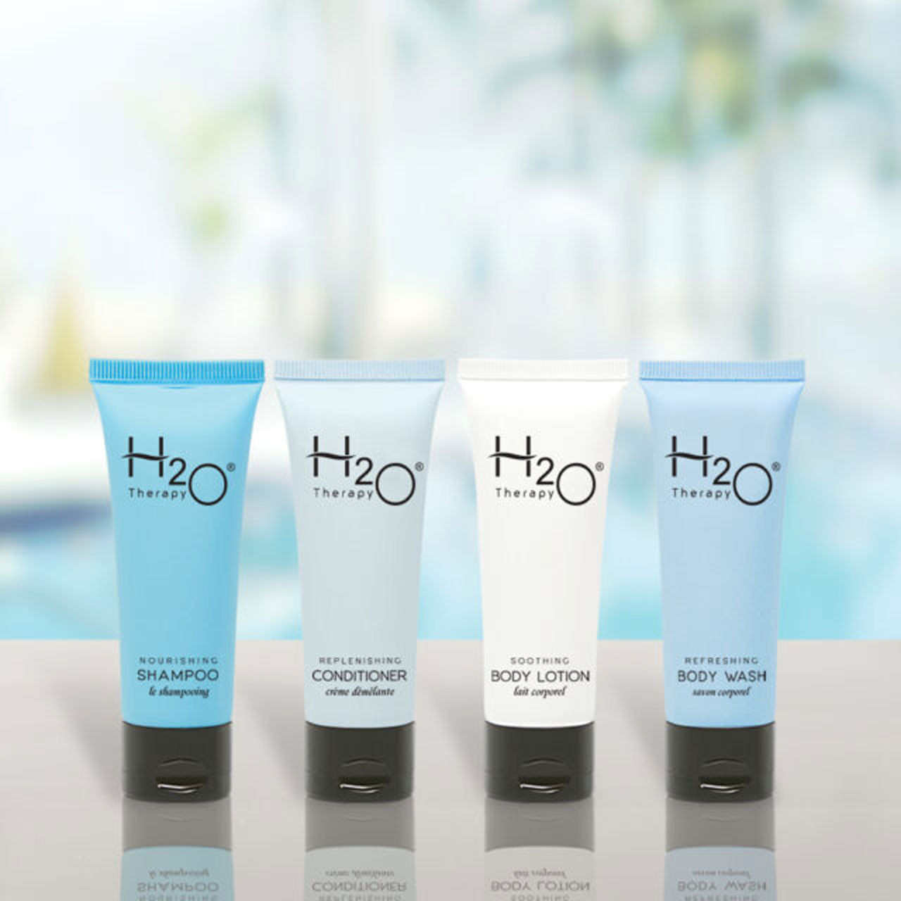 H2O Therapy Collection|Hotel Soaps and Shampoos