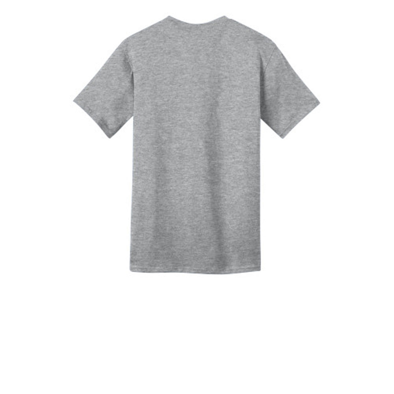 Tシャツ・カットソー GREY COTTON T-SHIRT Wholesale Men's Ringspun Cotton T-Shirt - Heather Grey