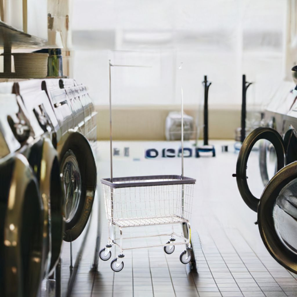 Heavy Duty Laundry Cart on Wheels - 200CFC56CKD|Laundry Carts