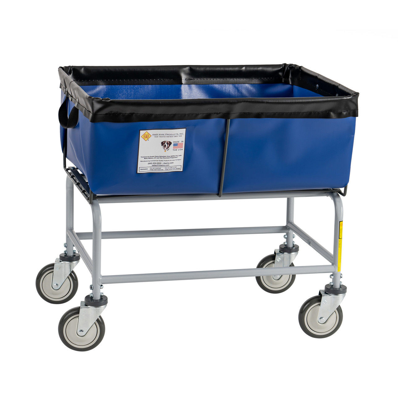 Vinyl Basket Truck, Elevated 4 Bushel - 464B|Vinyl Basket Trucks