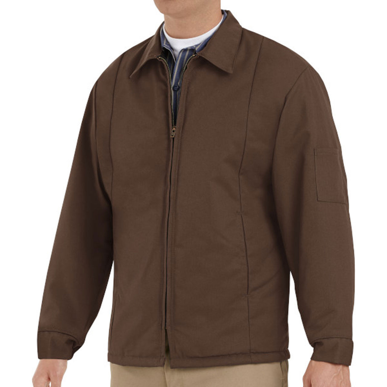 Red Kap Mens Perma-Lined Panel Jacket JT50|Best Bulk Work Jackets