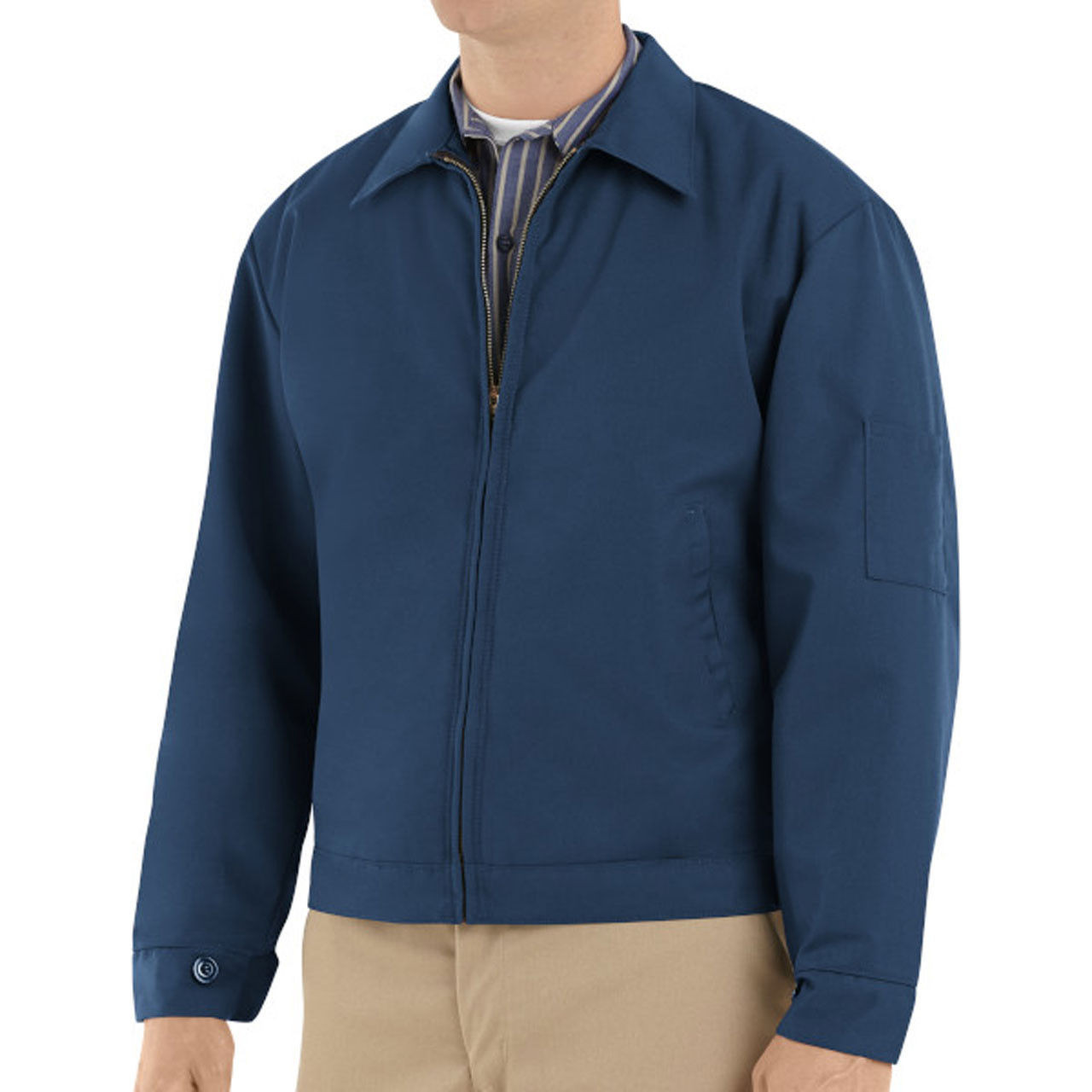 Red Kap Mens Slash Pocket Jacket JT22|Best Bulk Work Jackets