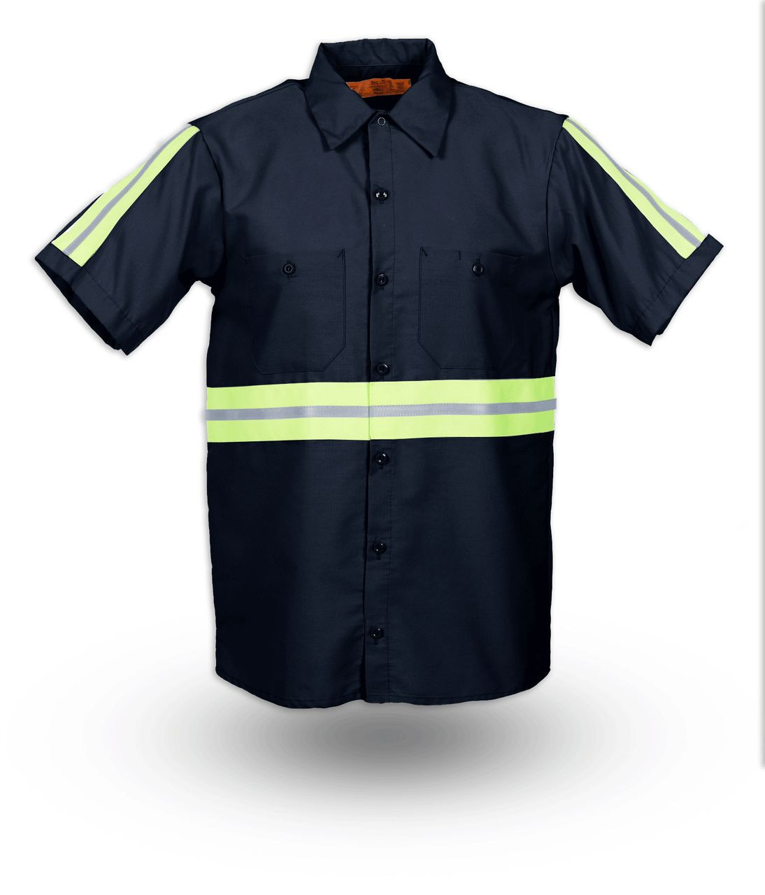 S12EN - Men's Short Sleeve Enhanced Visibility Industrial