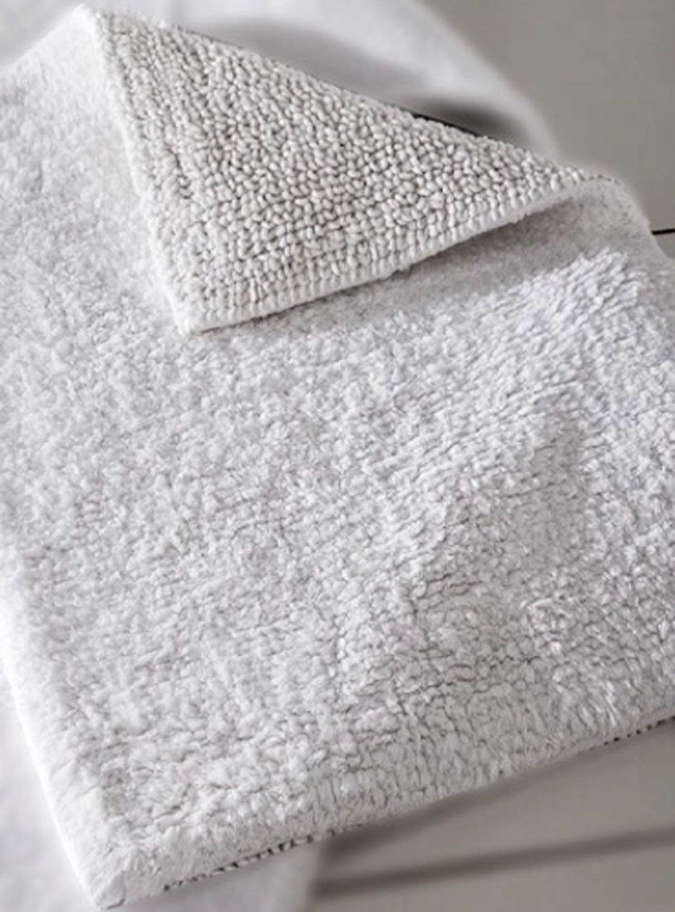 Reversible Bath Rugs, 100 Cotton