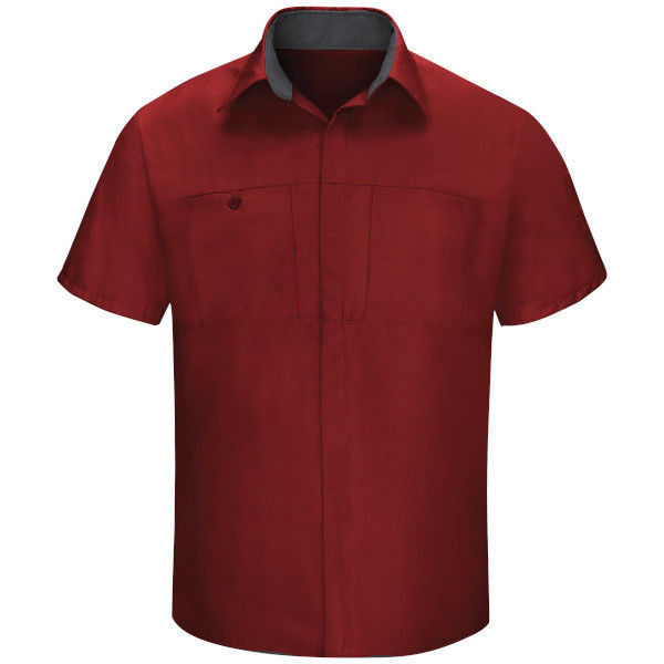 Men's Short Sleeve Shirts with Oilblok Technology - SY42|BEST