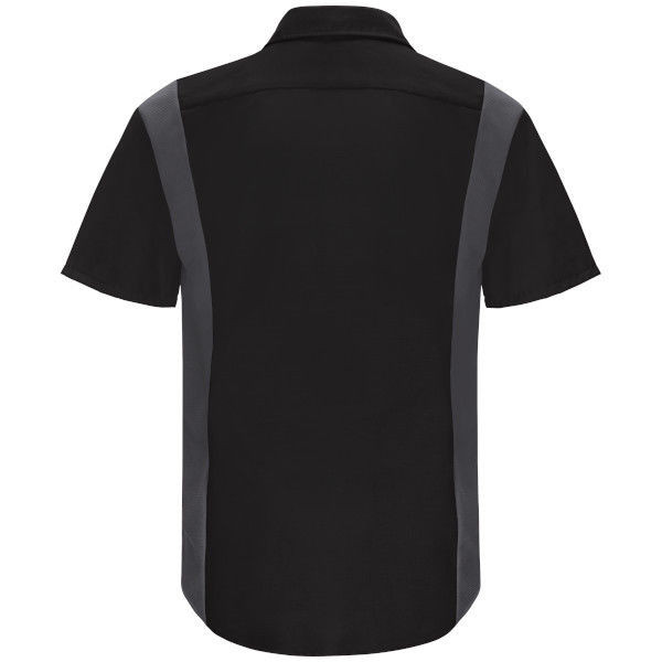 トップス BLACK BRICK Dry Active Safari Shirt L Men's Short Sleeve Shirts with Oilblok Technology - SY42|BEST