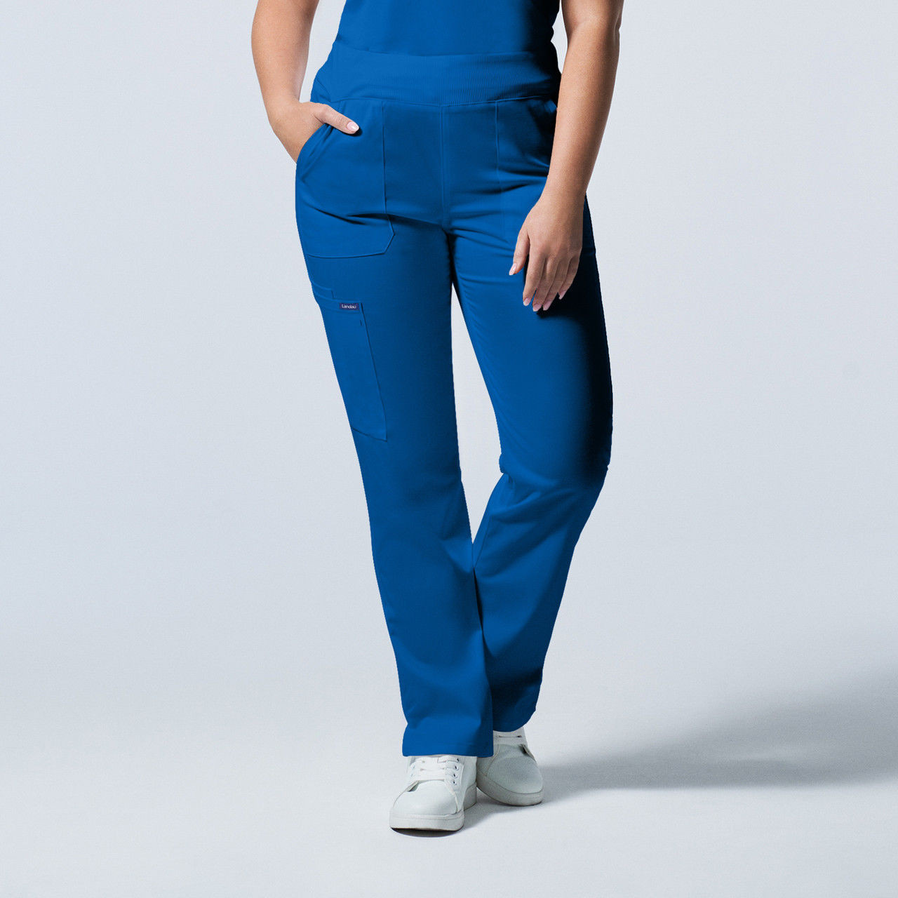 Landau Proflex Women's Yoga Waist Cargo Pant |Women's Scrub Bottoms