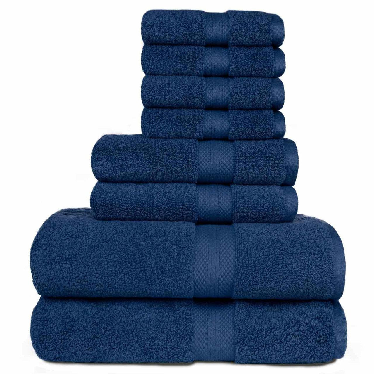 Sarajane 8 Piece Luxury TOWEL Set