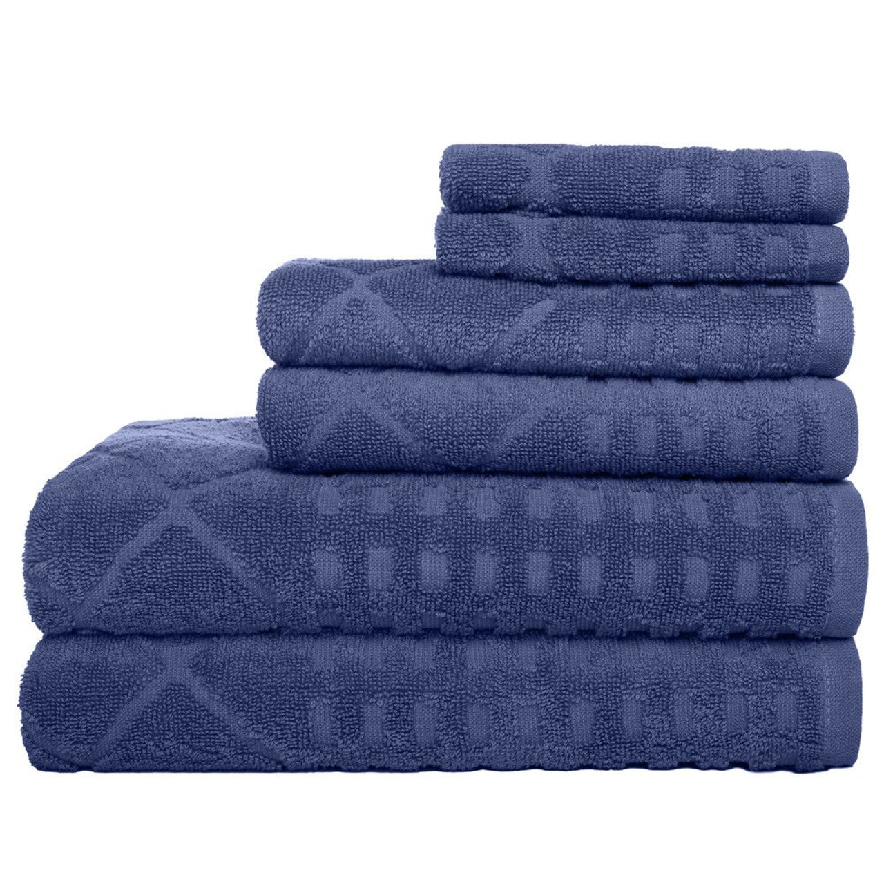 Hyped Heatherly 6 PIECE Towel Set