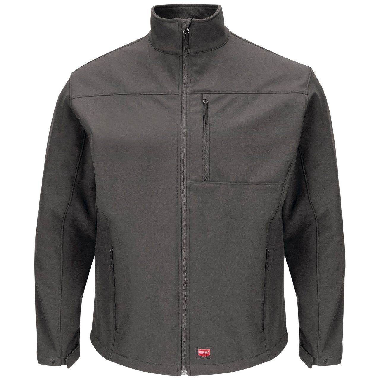Red Kap Mens Softshell Jacket Charcoal - JP68|Best Bulk Work Jackets