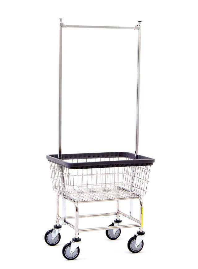 【極美品】LAUNDRY 71bWarrSs6L._AC_UF350, CHROME RACK POLE WITH CART ハンガーラック・ポールハンガー