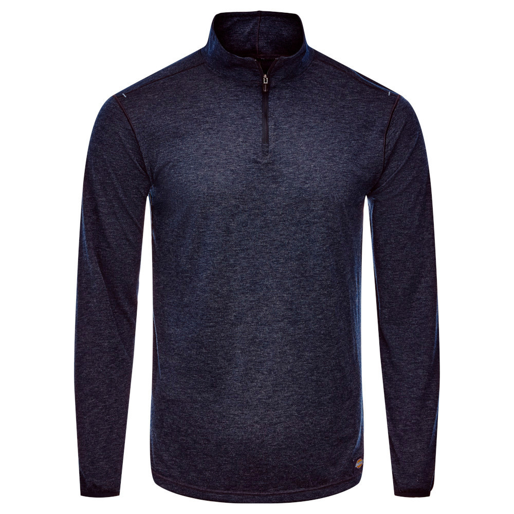 Dickies Men's Quarter Zipper Long Sleeve Shirts - PW30 | Best Bulk