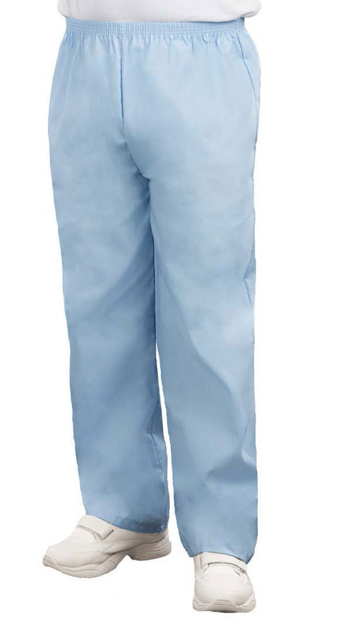 Shamron Mills Unisex Pajama Set Top & Pant Hospital Medical Blue Sz XL & 3X