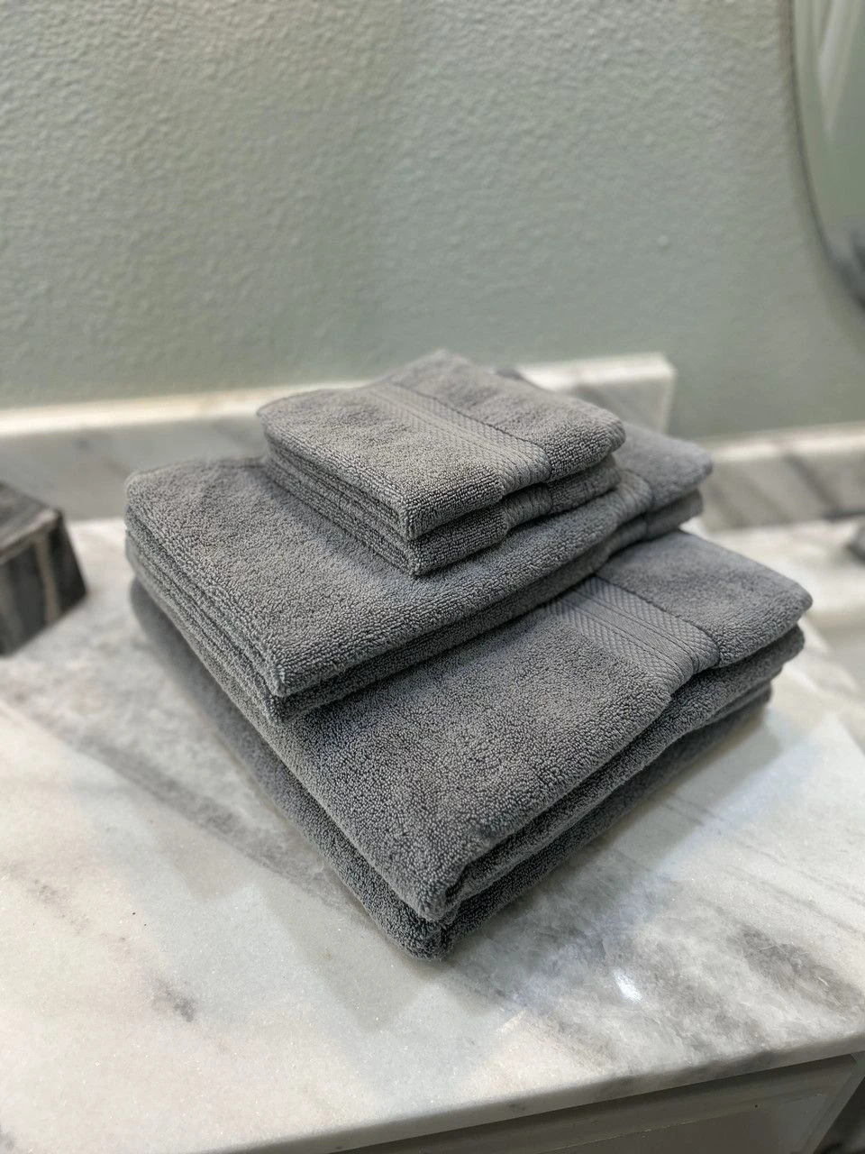 Sr Colors Quantity Zero Discount Reference: Premium Zero Twist Towels In Grey By Still Water Small