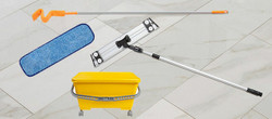 Microfiber Mop Pads, Frames, and Buckets