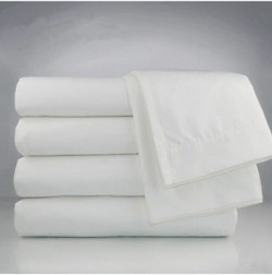 12 Pack Hotel Bed Sheets T-200 Queen Fitted - 60x80x12 – Towels N More