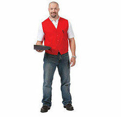 Basic Waiter Vest, Uniform Vests