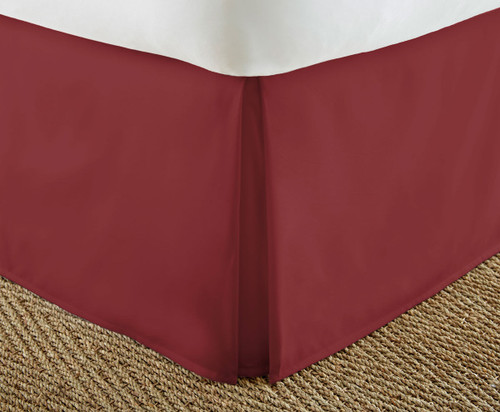 Pleated Solid Bed Skirt by ienjoy Home ienjoy home