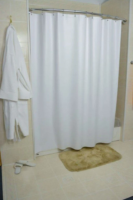 Hookless® It's A Snap® Shower Curtain Replacement Liner, 70W x 57H, Case  Of 12