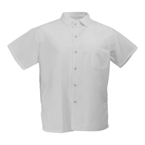 Pinnacle S302 White Cook Shirt Pinnacle Textile Industries