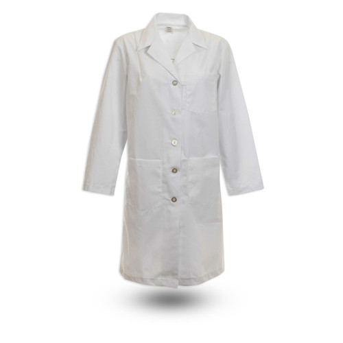 L18M Men's Gripper Snap Lab Coat |Men's Long Lab Coats