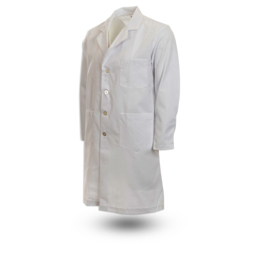 L25M Men's No Pockets Lab Coat |Men's Long Lab Coats