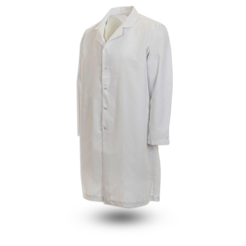 L18M Men's Gripper Snap Lab Coat |Men's Long Lab Coats