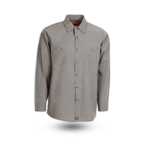 S10TA Men's Industrial Work Shirt, Tan|Men's Long Sleeve Work Shirts