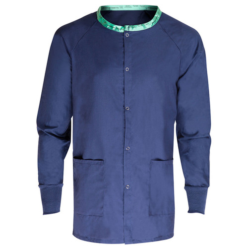 Misty Green Scrub Warmup Jacket by American Dawn