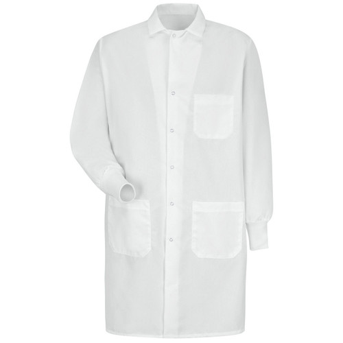 Red Kap KP16WH Men's Specialized Lapel Counter Coat |Counter Coats
