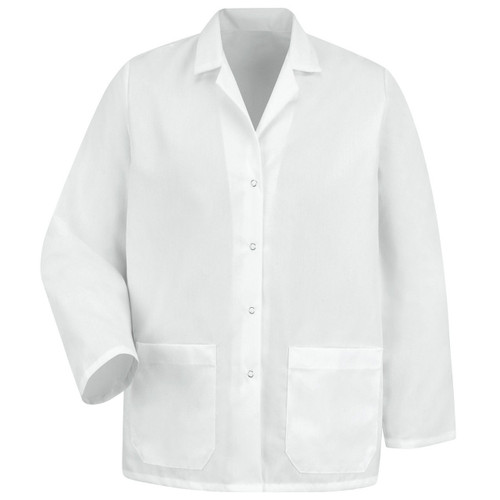 Red Kap KP16WH Men's Specialized Lapel Counter Coat |Counter Coats