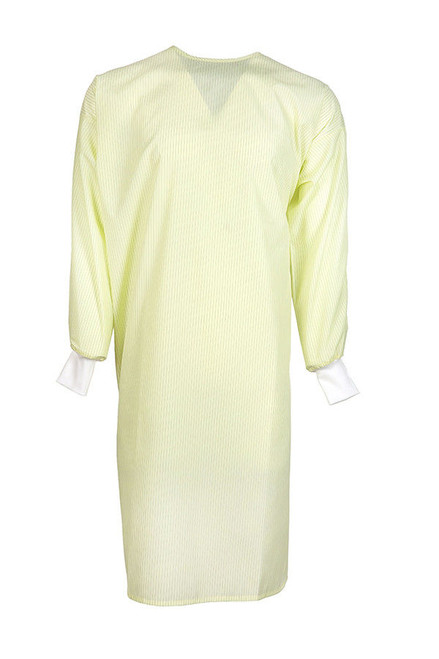 Level II Isolation Gown by Pinnacle, Yellow Pinnacle Textile Industries