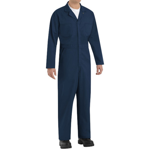 Red Kap CT10NV Twill Action Back Coveralls, Navy 