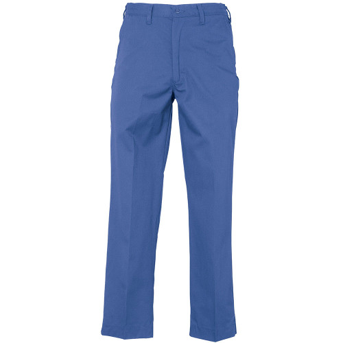 REEDFLEX 100% Wrinkle Resistant Cotton Postman Blue Work Pants, 342P Reed Manufacturing