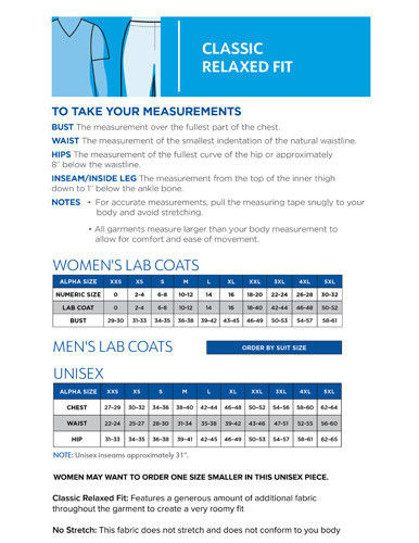 Landau Mid Length Men's Lab Coat 3174 Men's Short Lab Coats