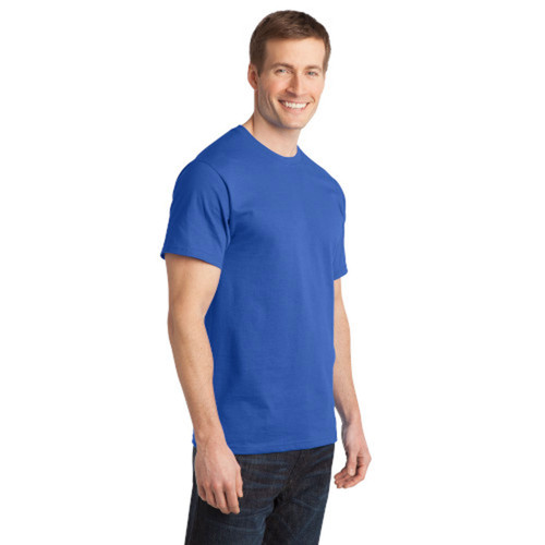 Wholesale Men's Ringspun Cotton T-Shirt - Royal PC150, Case of 72 SanMar