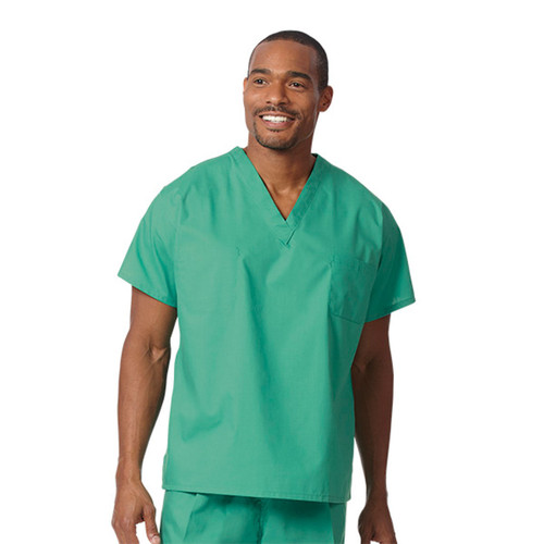 Unisex Reversible Wholesale Scrubs in Bulk, with Pocket, Jade- In Bulk of 12 Fashion Seal Healthcare