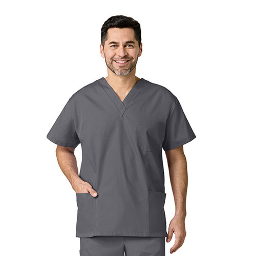 Fashion Seal Scrub Top, Pewter Gray - In Bulk of 72 Fashion Seal Healthcare