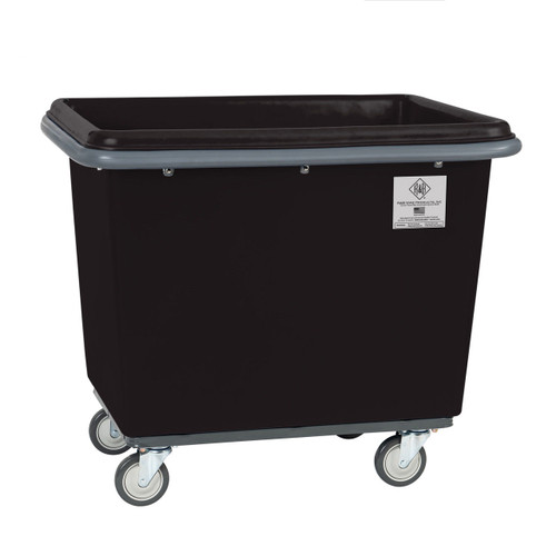 Poly Box Truck, Black- 16 Bushel - 4616BLK/PTB|Laundry Carts