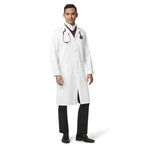 Men's Lab Coat 65% Polyester / 35% Cotton Extra Long 45" - Bulk Case Of 30 Fashion Seal Healthcare