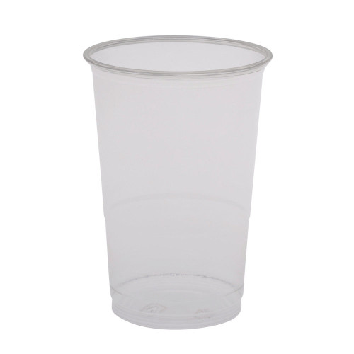 Clear RPET Cold Drink Cup With Steps Direct Textile Store 101