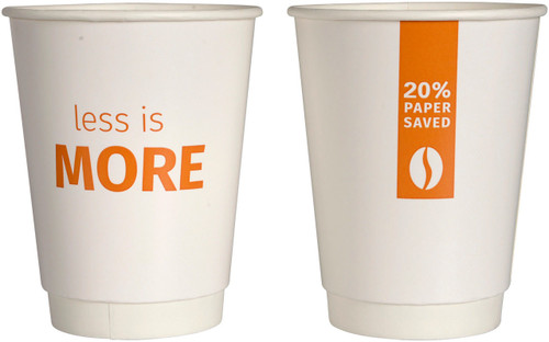 "Less Is More" Hot Paper Cups Direct Textile Store 101